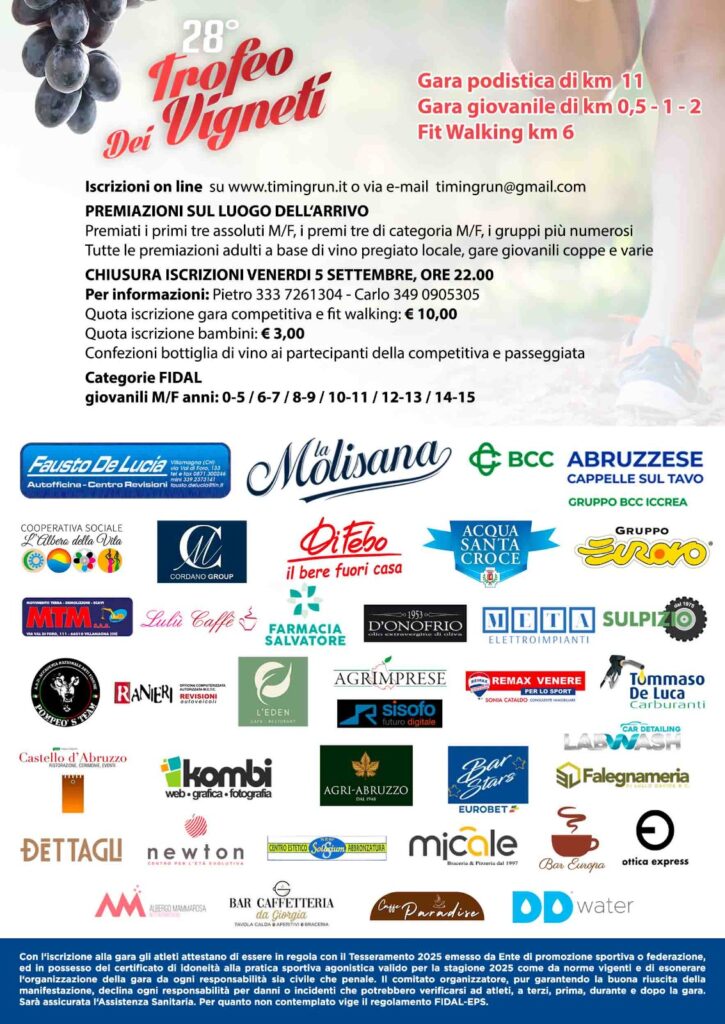 28° Trofeo dei Vigneti